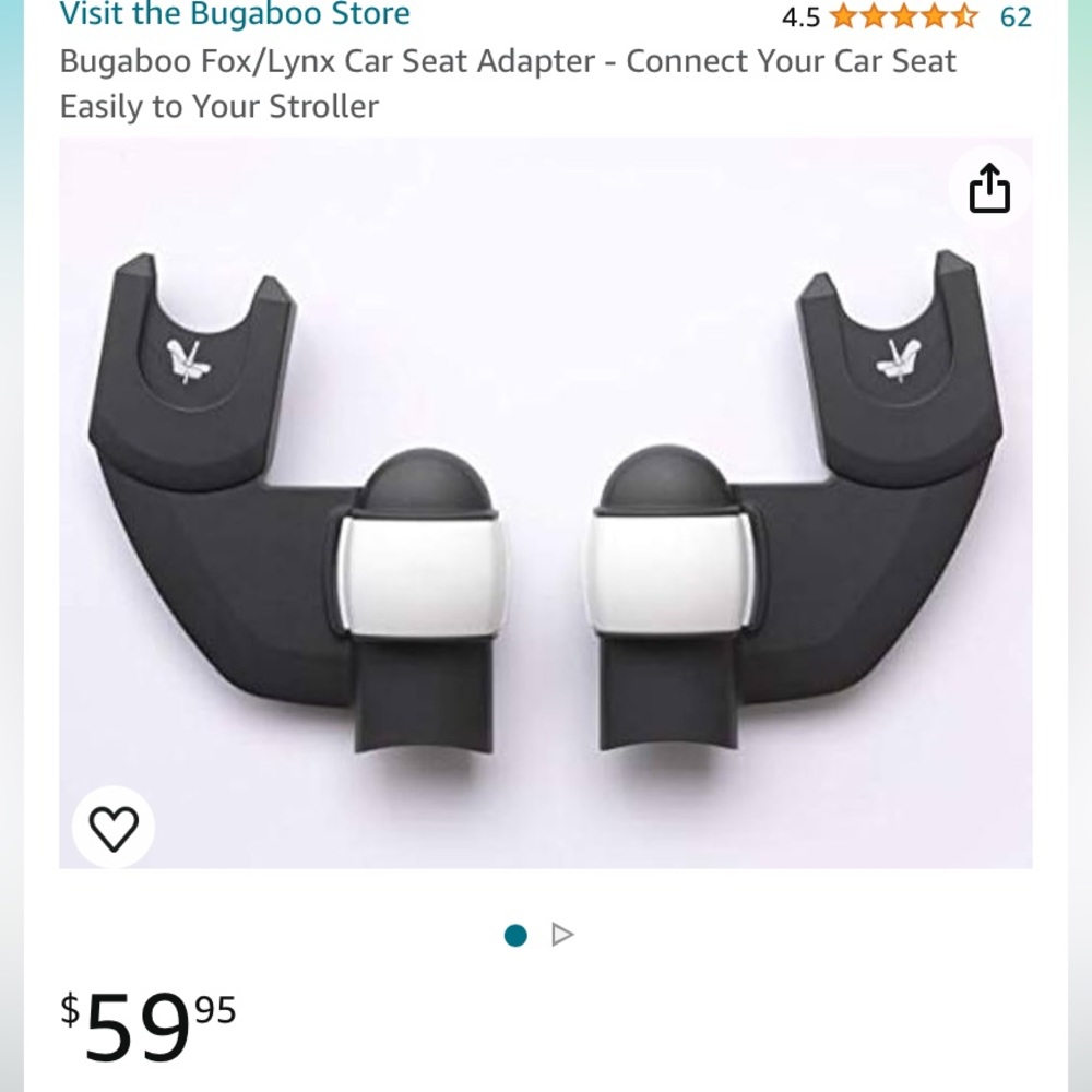 Bugaboo Fox/Lynx Car Seat Adapter